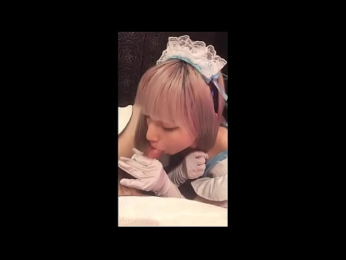 ❤️ Японский идол [mayuka], костюм французской горничной, часть 1, минет и дрочка с лосьоном ️ Порнушка на сайте assistentai.ru